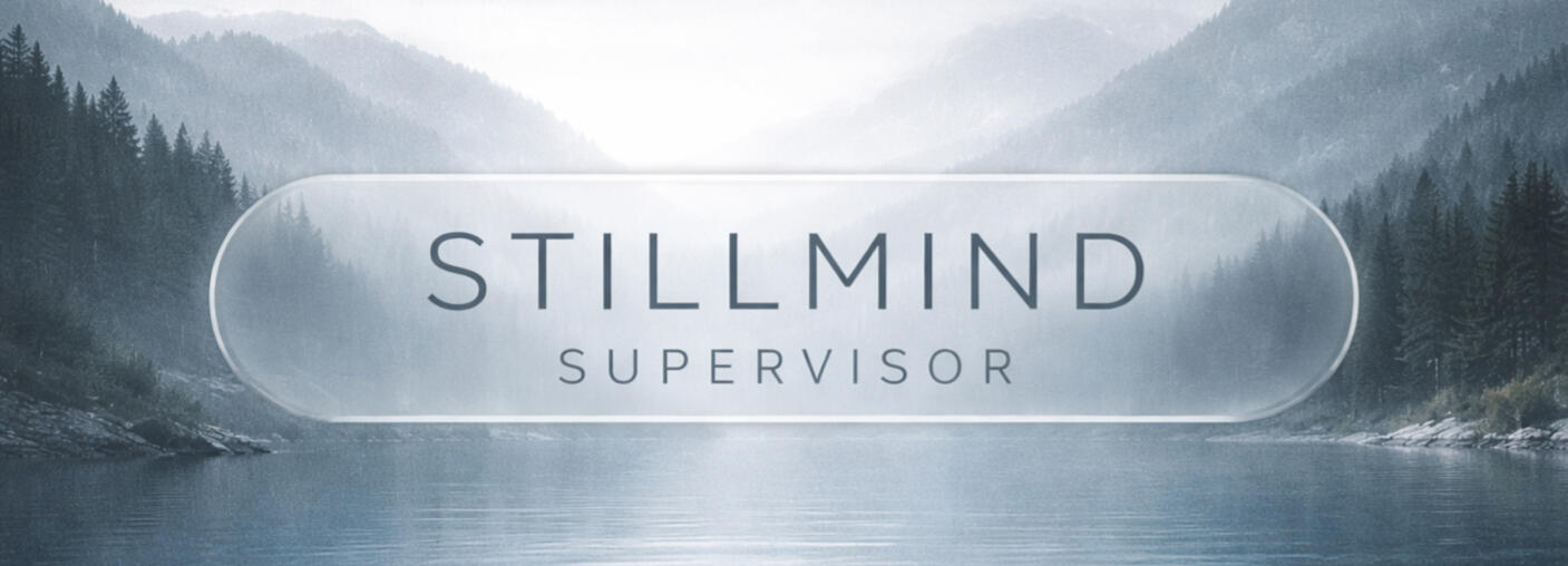 StillMind | Showcase Division — Therapist Header Demonstrating a chronological intelligence review where time-stamped health entries preserve mood, motivation, and context, allowing patterns to surface without losing original meaning.